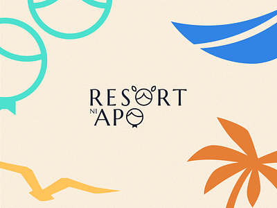 Resort Logo Branding brand identity branding design graphic graphic design icon identity logo resort