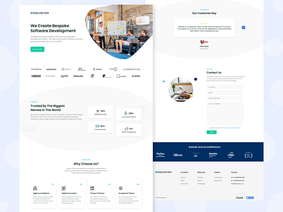 Kellton landing page