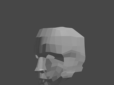 3D self portrait 3d 3d art blender design experiment mesh modelling portrait