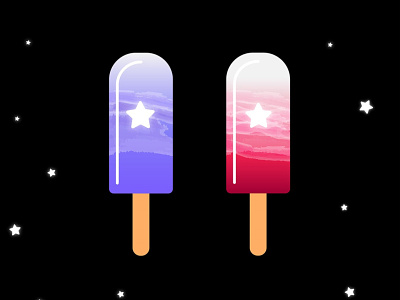 Ice-cream illustration candy design flat food icecream icon illustraion illustration logo minimal sweet vector