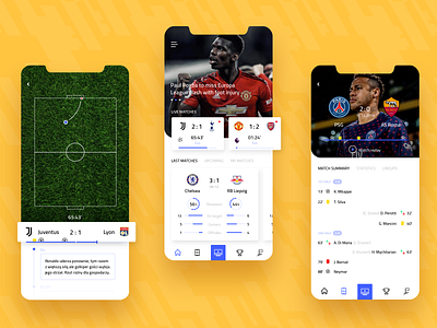 Football Live Scores - Concept App