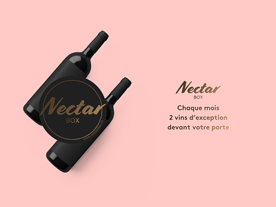 Nectar Box - Identity brand design gold foil graphic design identity design logo design