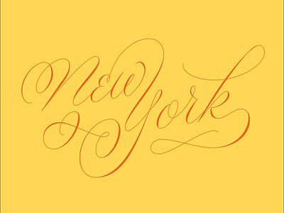 New York Lettering