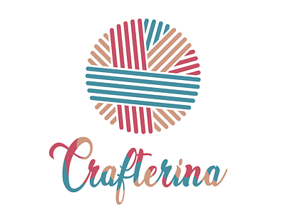 Crafterina craft logo minimalist