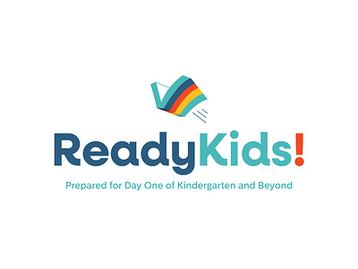 ReadyKids! Logo art direction branding design identity branding logo typography