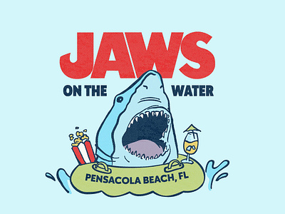 Jaws on the Water Logo