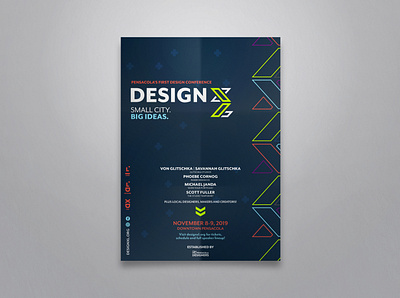 DesignXL Poster branding design event branding poster print