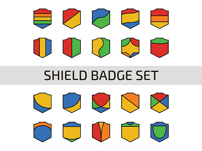 Shield Badge Set