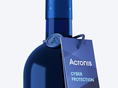 Acronis Cyber Wines 2019 3d-mockups 3d 3d animation acronis animation bottle c4d cinema4d corona render cyberprotection design mockup packaging visualization wine