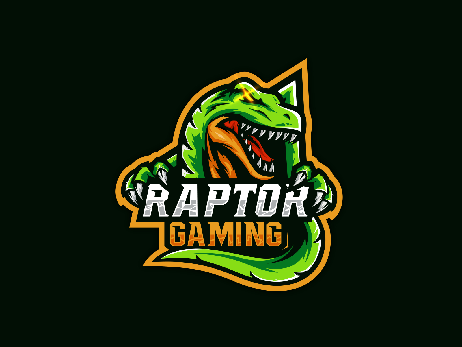 Raptor Gaming by meint on Dribbble