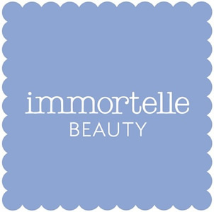 Immortelle Beauty logo abovegroup ogilvy branding identity immortelle beauty logo trinidad and tobago