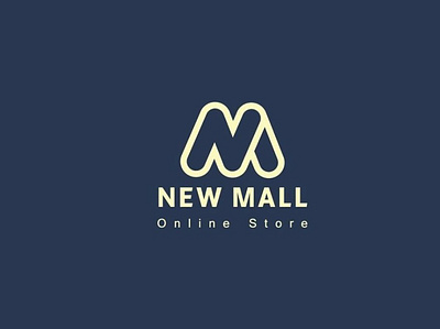 New MaLL app branding design icon identity illustrator lettering logo type typography