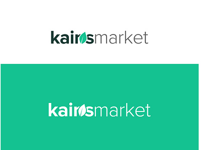 Kairos Market Logo design