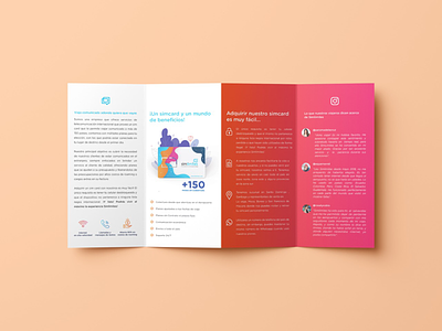 Brochure design for simlimites brand identity branding branding design brochure brochure design brochure layout design editorial design editorial layout graphicdesign vector