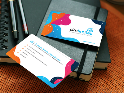 Business Card for simlimites brand identity branding branding design brochure brochure design business card business cards card design design editorial design editorial layout graphic design graphicdesign icon illustration logo vector