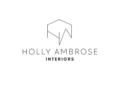 Holly Ambrose Interiors logo branding logodesign