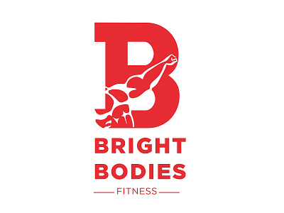Bright Bodies Fitness: logo design branding design illustraion logo design