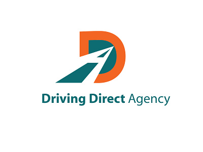 Driving Direct Agency: logo design branding design