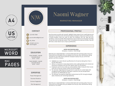 Professional Resume Design creative resume cv design cv template executive resume manager resume modern resume professional resume resume resume design resume template