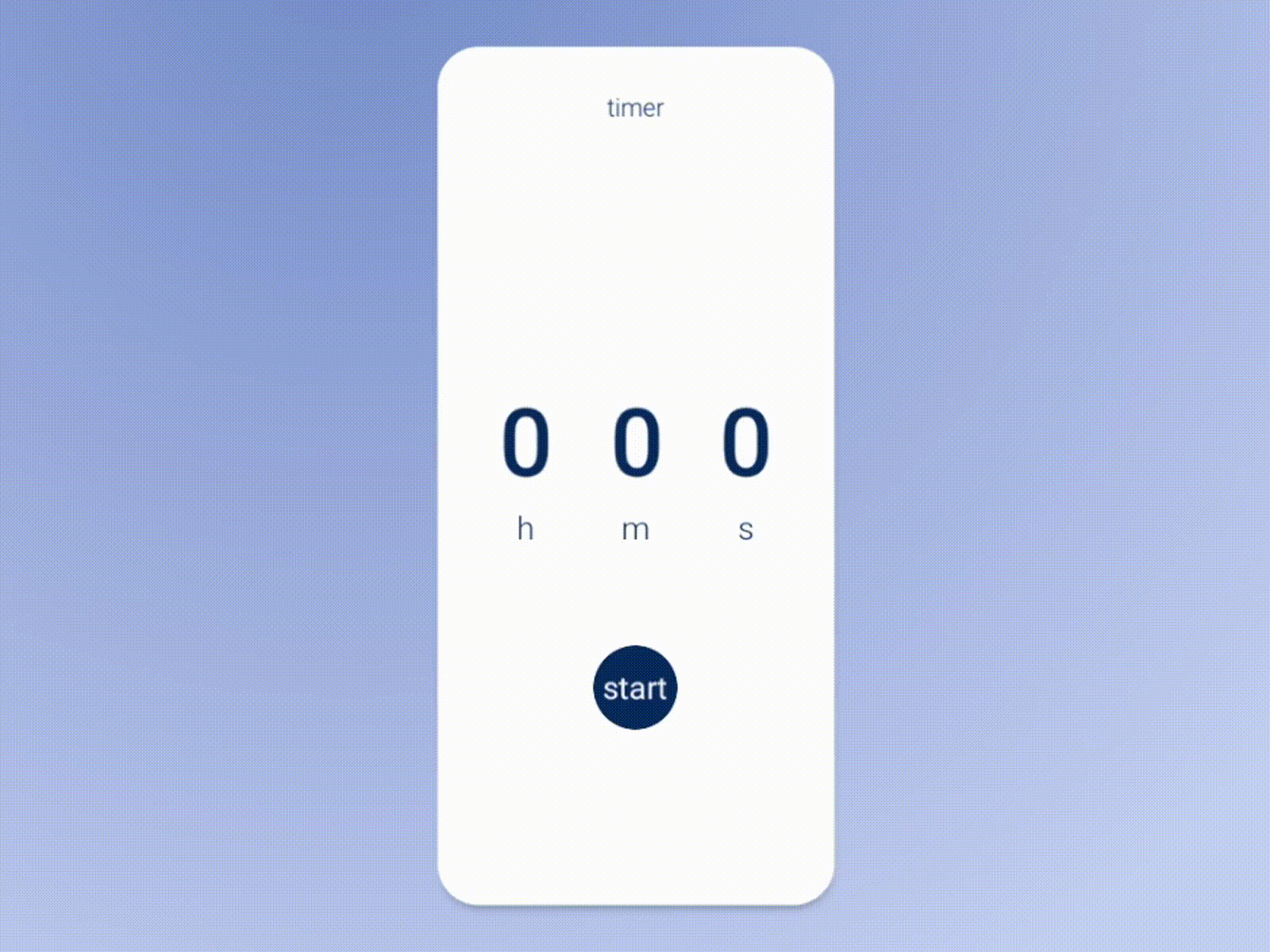 Timer in sand clock - my first animation animations app design mobil ui mobile app design mobile ui principle principle app sketch sketchapp timer timer app ui