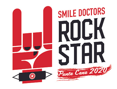 Smile Doctors Rewards Trip affinity designer design hard rock logo logo design rockstar smile doctors braces