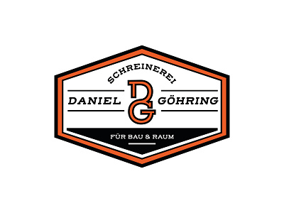 Logo for Schreinerei Göhring adobe illustrator graphic design logo logodesign logoinspirations patch retro sign typography