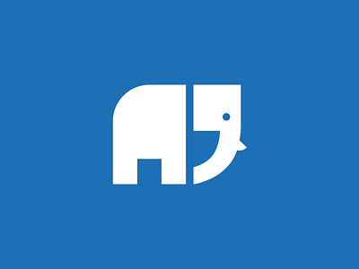 Commas look like elephants adobe illustrator animal branding elephant graphic design icon logo logodesign logodesigner logoinspirations modernism sign symbol