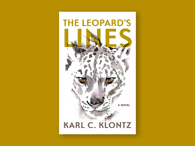 Leopard's Lines Cover book cover cover graphic design print