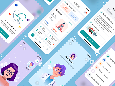 e - Doctor UI KIT | Screenshots