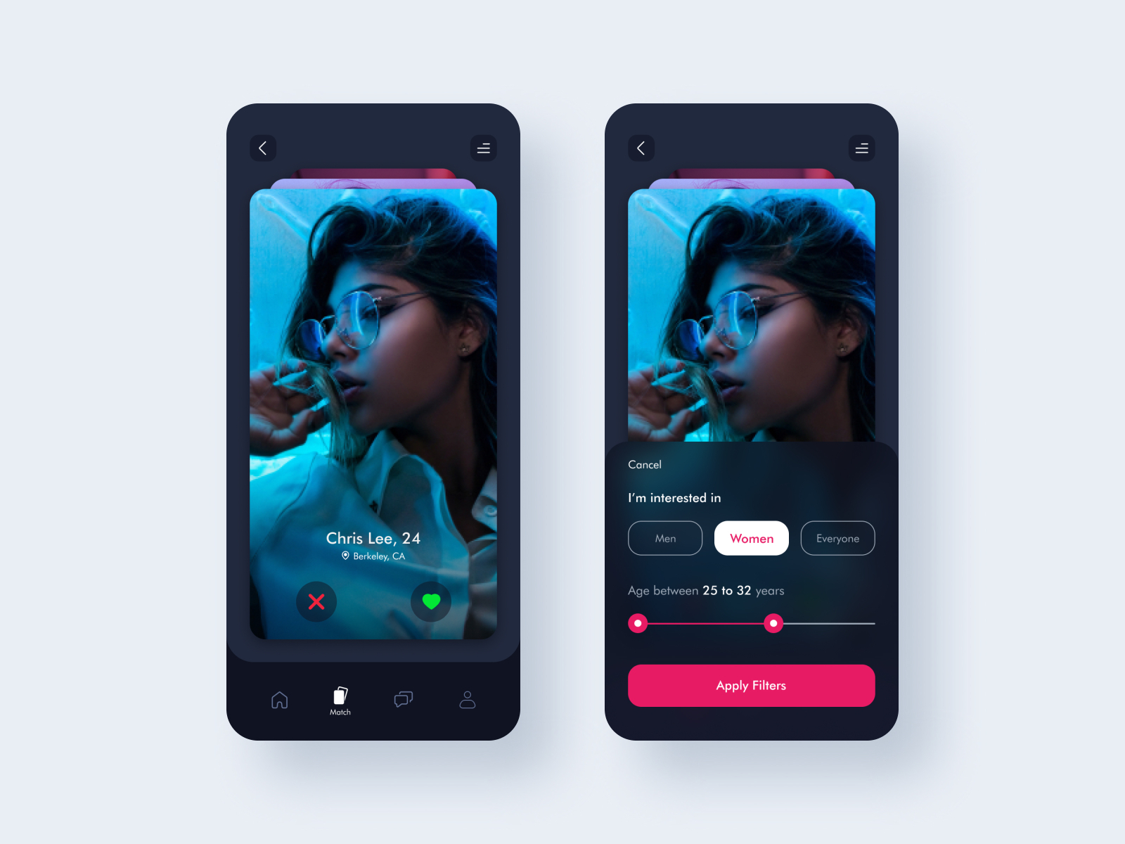 Social App by Samil Bastas on Dribbble