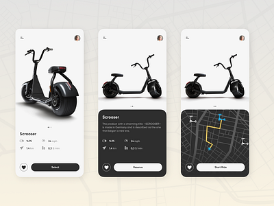 Scooter Rent App