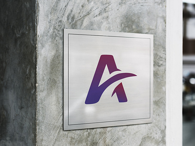 letter A logo