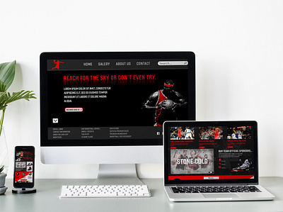 basketball site basketball site responsive web design ul design web design