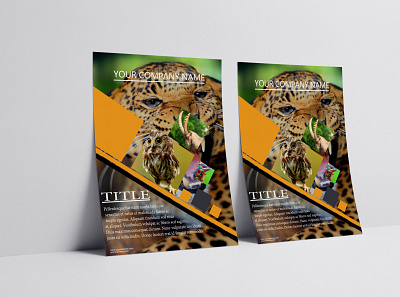 brochure cover page brochure design