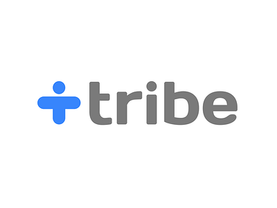 Tribe Logo Design add app logo logo design person plus t tribe