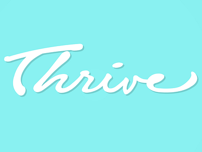 Thrive Logo logo vector