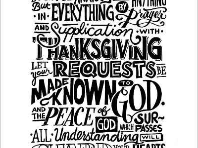 Verse Art - Philippians 4:6-7