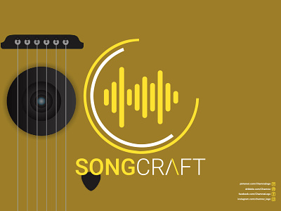 Song Craft (Music Producing Logo) branding design flat icon illustration logo logodesign ui vector