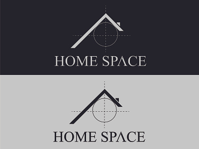 Home Space Logo branding design flat icon illustration logo logodesign logos minimal minimalist logo space vector