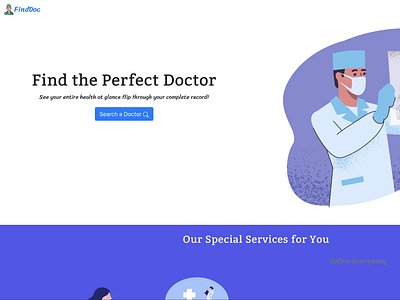 Find Doc Web Site UI