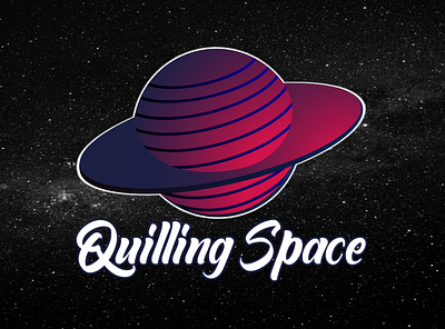 Quilling Space branding design flat illustration logo logo design logodesign minimal quilling space vector