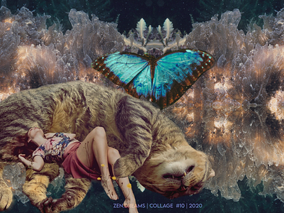 IONE’s dream collage cover editorial fine art procreate