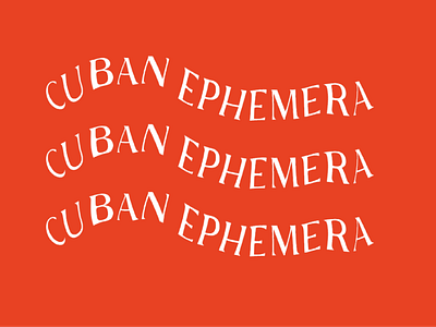 Cuban Ephemera