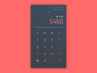 Daily UI challenge #004 — Calculator android calculator dailyui ios ui ux