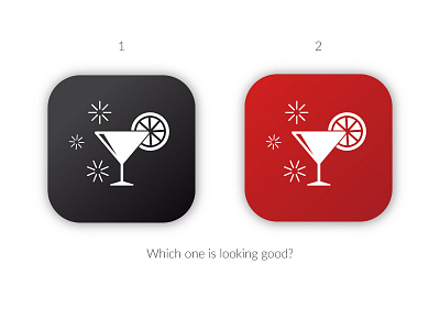 Daily UI challenge #005 — App icon app cocktail dailyui designinspiration drink icon illustrator ios logo oo5 uidesign
