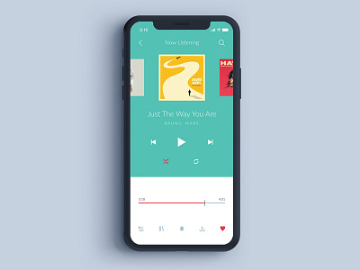 Daily UI challenge #009 — Music Player