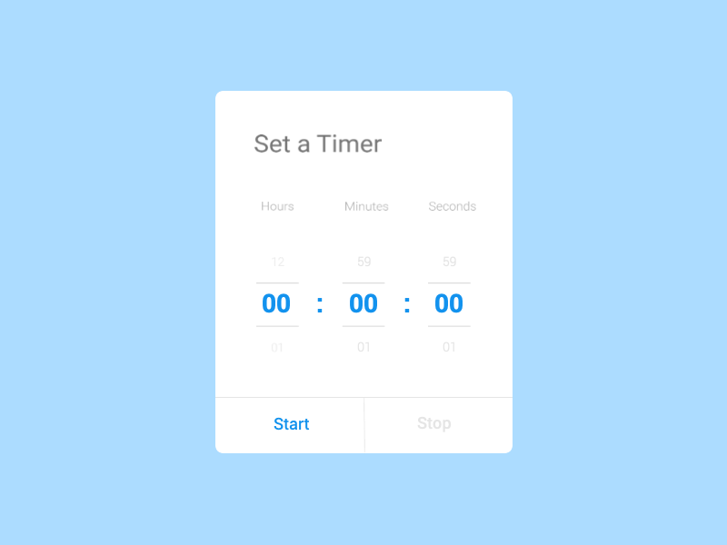 Countdown Timer - Daily UI Challange #014 014 app countdowntimer dailyui designinspiration interaction interaction design interface product design timer uidesign ux uxdesign