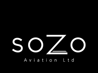 Sozo Aviation clothing logo design logo design branding stationary design website design