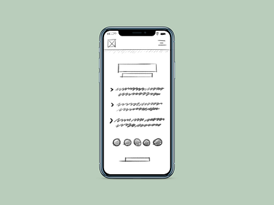 Home Mobile Animation home interface ui ux wireframe