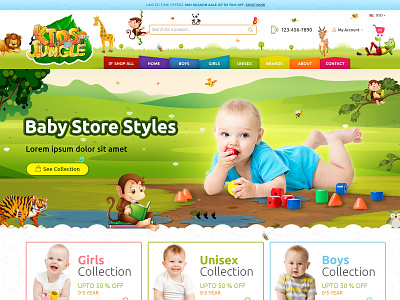 Kids Jungle: kids clothing, gear, and accessories store